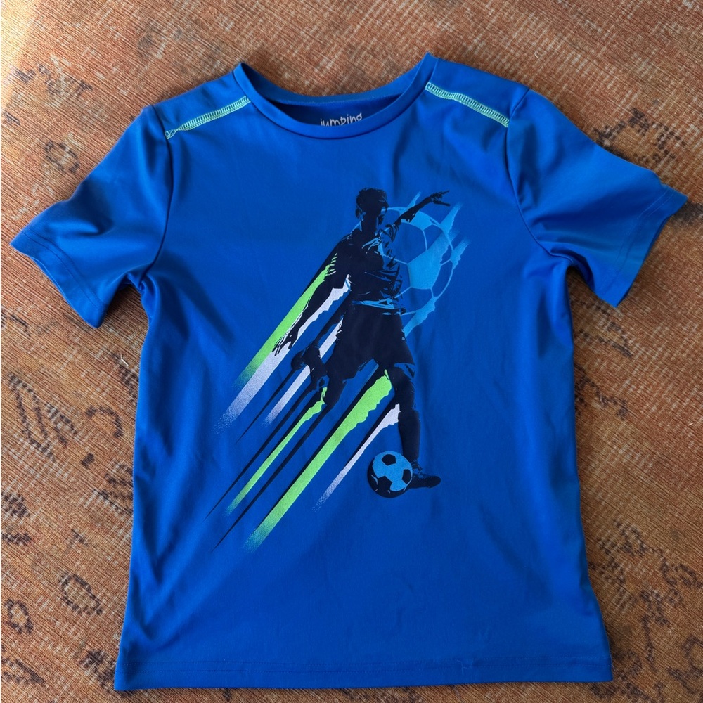 Jumping Beans Blue Soccer Player T-Shirt